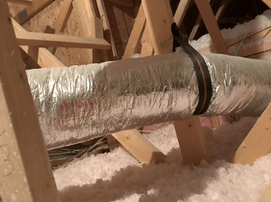duct sealing by the heating and air experts of mauzy heating air and solar